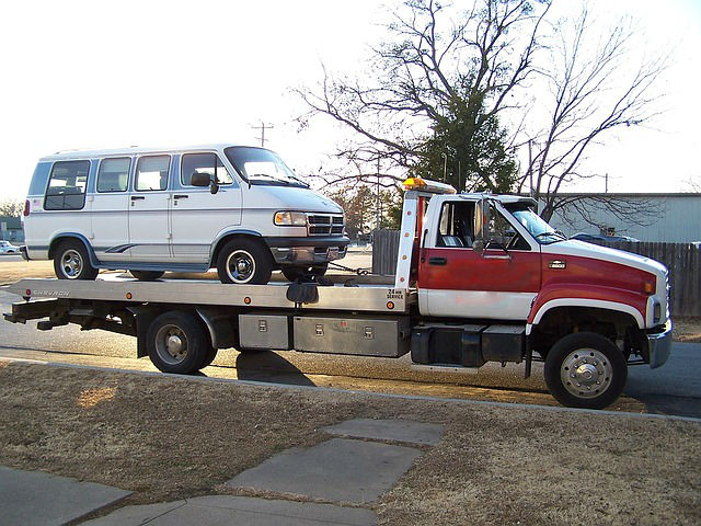 Flatbed Towing with Ajax Tow Truck